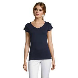 MOON WOMEN'S V-NECK T-SHIRT — MOON