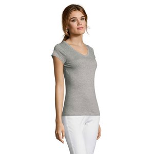 MOON WOMEN'S V-NECK T-SHIRT — MOON