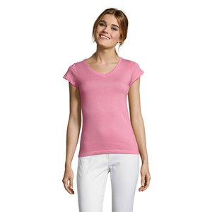 MOON WOMEN'S V-NECK T-SHIRT — MOON