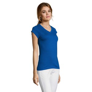 MOON WOMEN'S V-NECK T-SHIRT — MOON