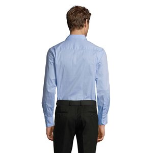 BRIGHTON STRETCH MEN SHIRT — BRIGHTON - Back View