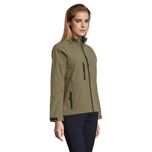 ROXY WOMEN SOFTSHELL ZIPPED — ROXY