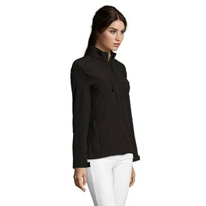 ROXY WOMEN SOFTSHELL ZIPPED — ROXY