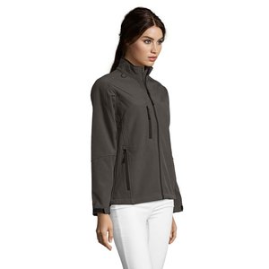 ROXY WOMEN SOFTSHELL ZIPPED — ROXY