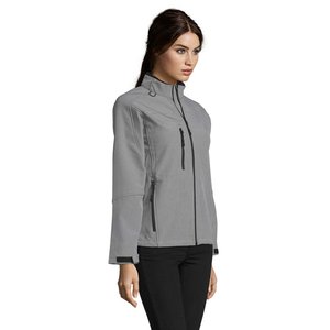 ROXY WOMEN SOFTSHELL ZIPPED — ROXY