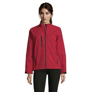 ROXY WOMEN SOFTSHELL ZIPPED — ROXY